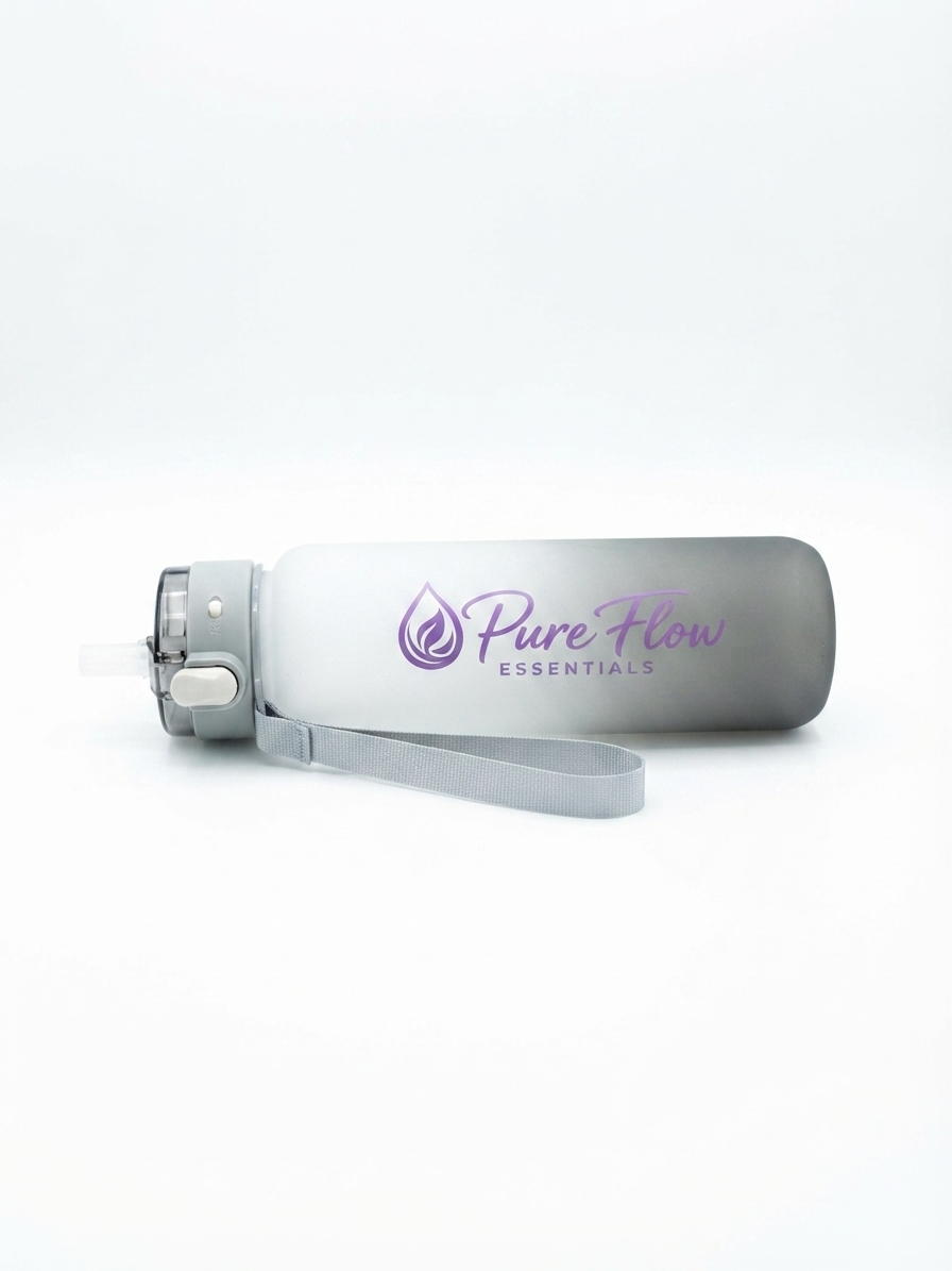 Pure Flow Essentials 1L Frosted Gradient Water Bottle