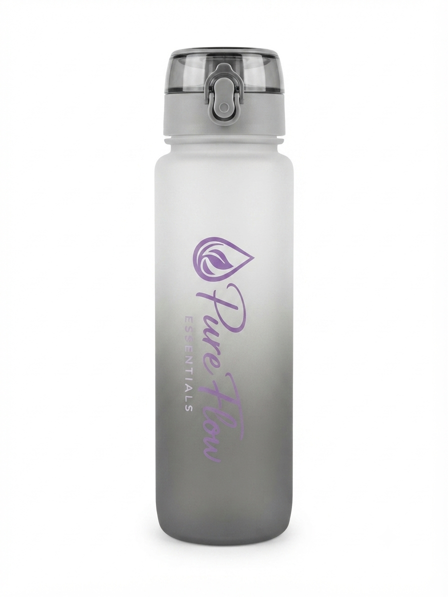 Pure Flow Essentials 1L Frosted Gradient Water Bottle