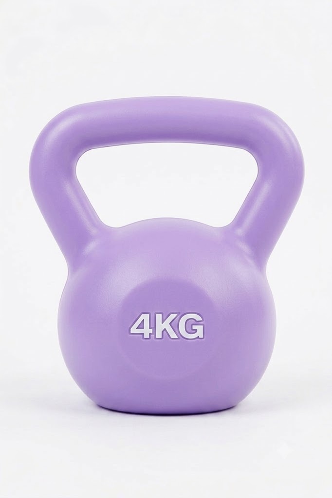FitStyle Kettlebell 4kg Purple
