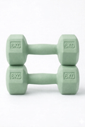 6KG Dumbbells Sage Green