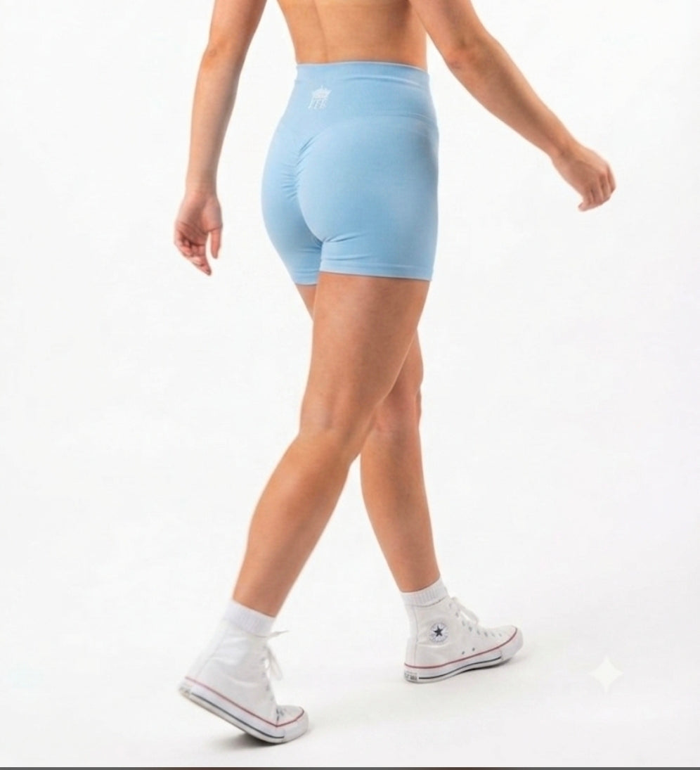Seamless High Waist Pants, Scrunch Butt, Butt Lift Gym Leggings Squat Proof Tummy Control Fitness Shorts