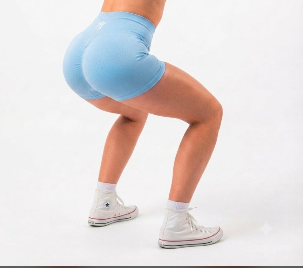Seamless High Waist Pants, Scrunch Butt, Butt Lift Gym Leggings Squat Proof Tummy Control Fitness Shorts