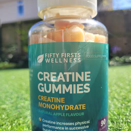 Fifty Firsts Wellness Creatine Monohydrate Gummies (Apple Flavour)