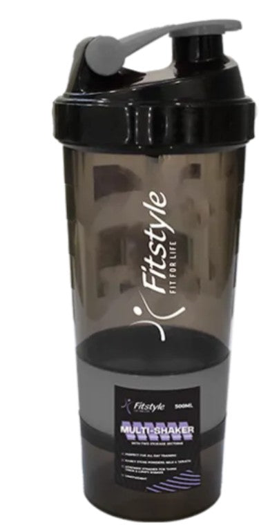 Fitstyle Multi Protein shaker Grey