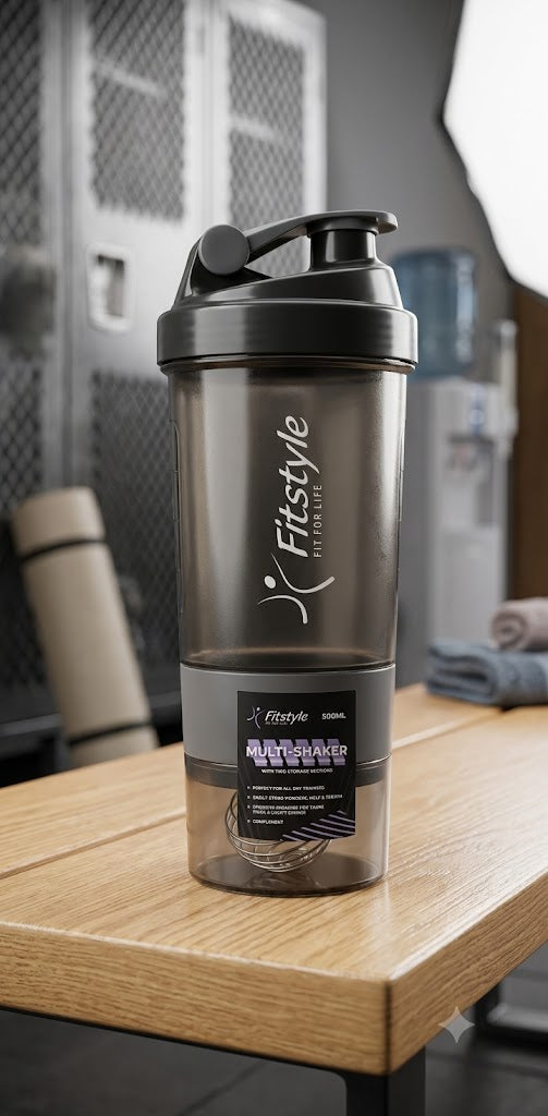 Fitstyle Multi Protein shaker Grey