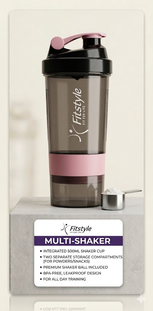 Fitstyle Multi Protein Shaker Pink