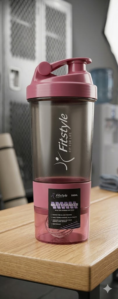 Fitstyle Multi Protein Shaker Pink