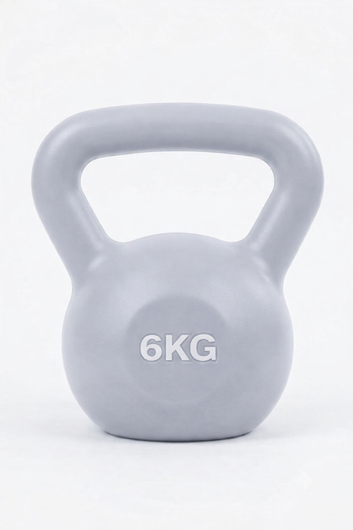 6kg Grey Kettlebell - Enhance Your Workout Routine! - Pure Flow Essentials