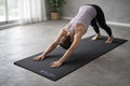 Pure Flow Essentials black yoga mat
