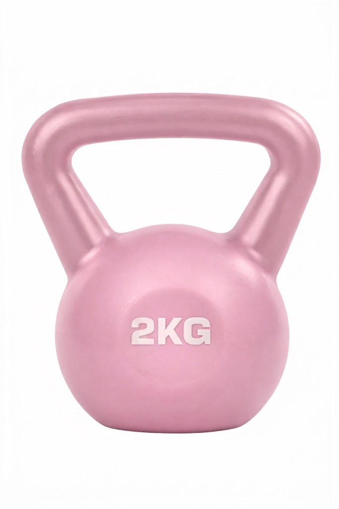 2kg Kettlebell Pink